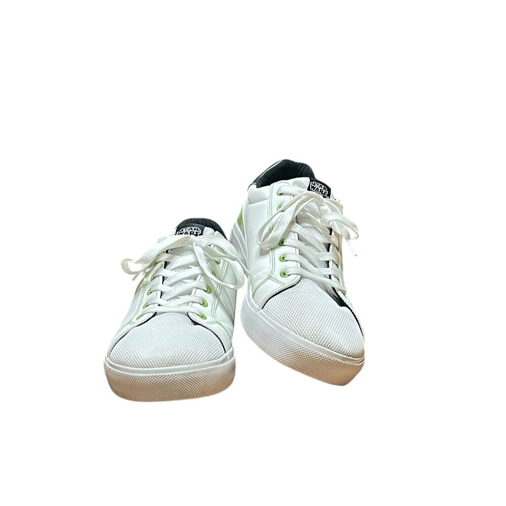 Star Wars Mandalorian White & Green‎ Sneakers Size 13
